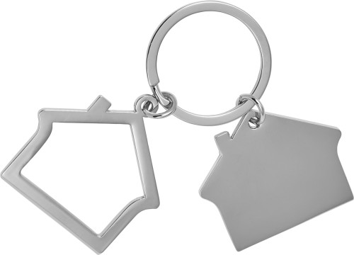 2-teiliger Schlüsselanhänger aus Zink-Aluminium... Artikel-Nr. (8742)