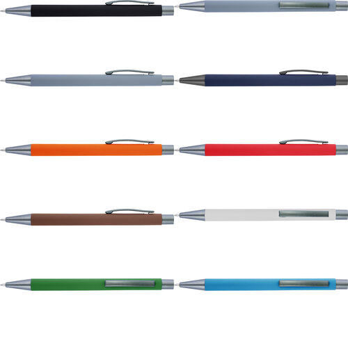Kugelschreiber mit Softtouch-Oberfläche... Artikel-Nr. (8298)