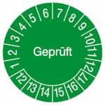 Gepr&uuml;ft gr&uuml;n/wei&szlig; Artikel-Nr. (3003724)